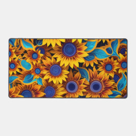 Sonnenblumen-Schreibtischunterlage Schreibtischunterlage