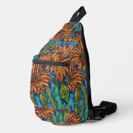 Sonnenblumen-Schultertasche Crossbody Bag
