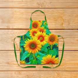 Sonnenblumen Schürze