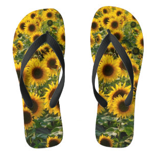 Sonnenblumen Seranade Flip Flops