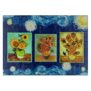 Sonnenblumen-Serie von Vincent van Gogh Schneidebrett