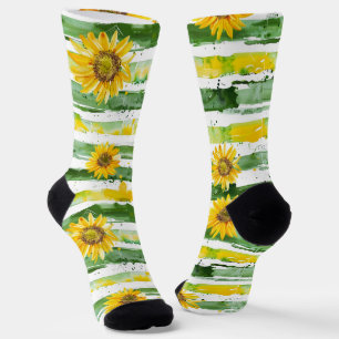 Sonnenblumen Socken