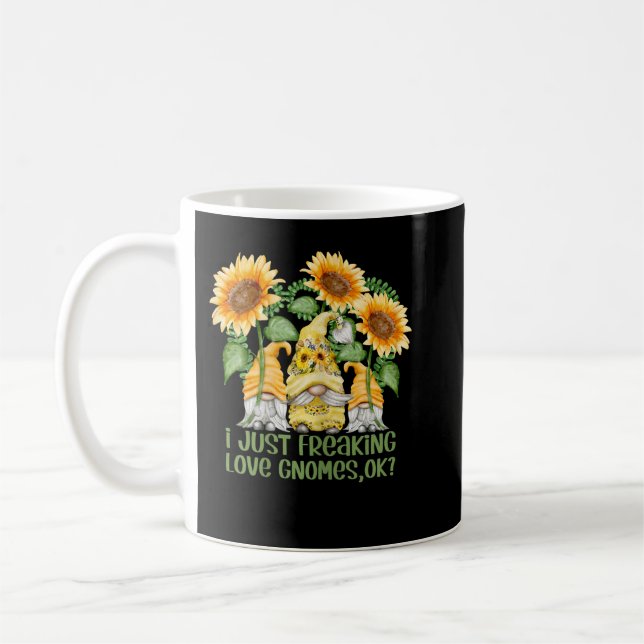 Sonnenblumen Sommer - Ich schrecke nur vor Freakin Kaffeetasse (Links)