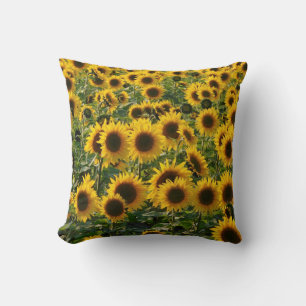 Sonnenblumen Sommerpilz Kissen