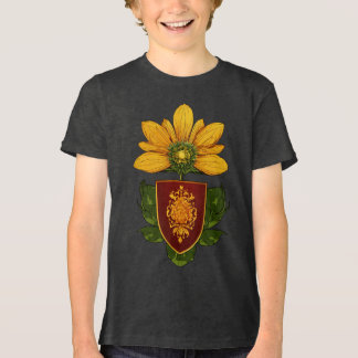 Sonnenblumen & Sonne - Symbol für Optimismus und W Tri-Blend Shirt