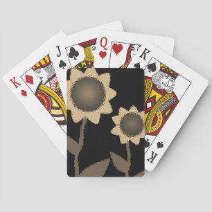 Sonnenblumen Spielkarten-Deck Spielkarten