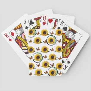 Sonnenblumen Spielkarten-Deck Spielkarten