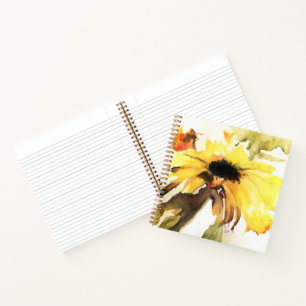 Sonnenblumen-SpiralNotebook Notizbuch