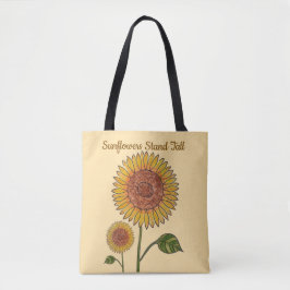 Sonnenblumen Stand Tall Tasche