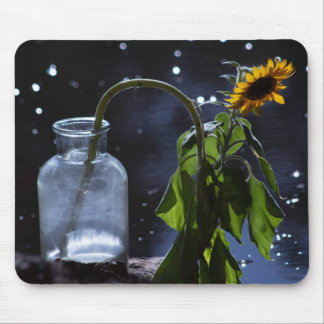 Sonnenblumen-Sternen-Mauspad Mousepad