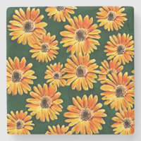 Sonnenblumen Stone Untersetzer