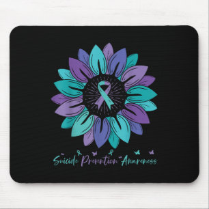Sonnenblumen Suizidprävention Monat Mousepad