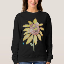 Sonnenblumen-Sweatshirt