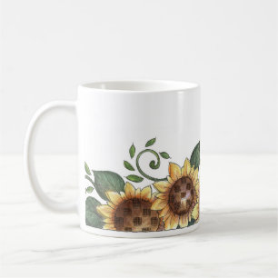 Sonnenblumen - Tasse
