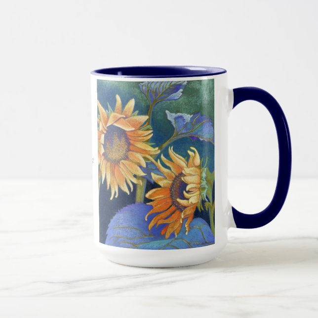 Sonnenblumen Tasse (Rechts)