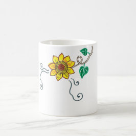 Sonnenblumen-Tasse Kaffeetasse