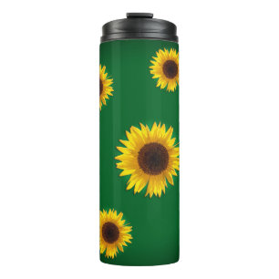 Sonnenblumen Thermosbecher