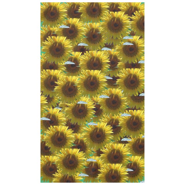 Sonnenblumen Tischdecken (Vorderseite)