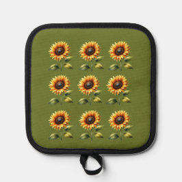 Sonnenblumen Topflappen
