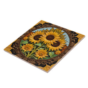 Sonnenblumen Trendy Beautiful Collection Fliese