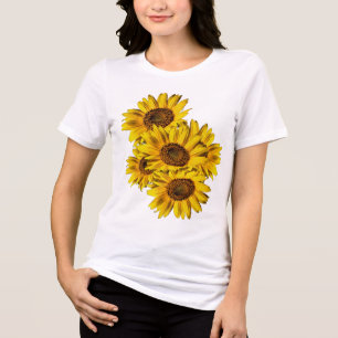Sonnenblumen Tri-Blend shirt
