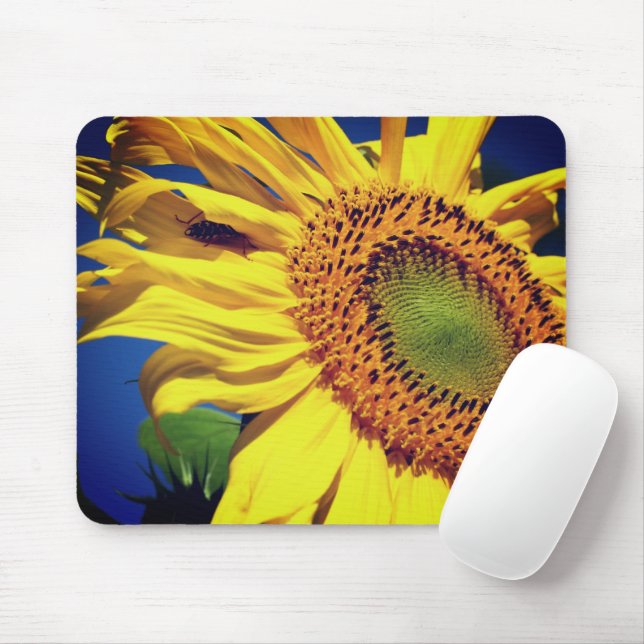 Sonnenblumen und Blume Mousepad (Mit Mouse)