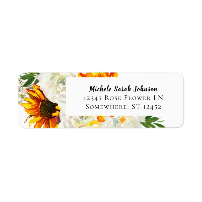 Sonnenblumen und Künstlerische Blütenhochzeit mit  (Vorne)
