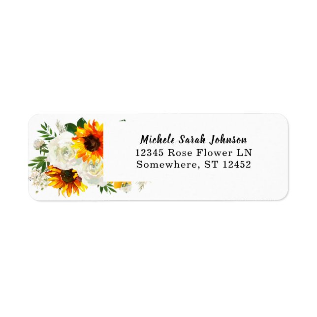 Sonnenblumen und Künstlerische Rosenblütenhochzeit (Vorne)