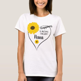 Sonnenblumen und Nana T-Shirt