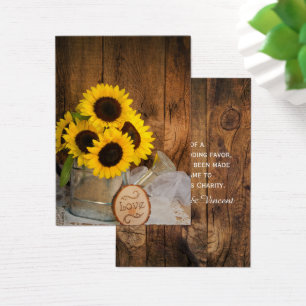 Sonnenblumen und Wassersport können Hochzeit Wohlt