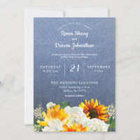 Sonnenblumen und Weiße Rose Blumen auf Jean Weddin