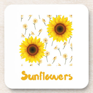 Sonnenblumen-Untersetzer Getränkeuntersetzer