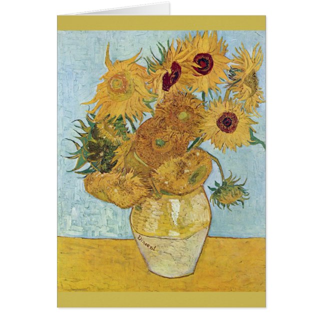 Sonnenblumen Vincent van Gogh 1889 (Vorne)