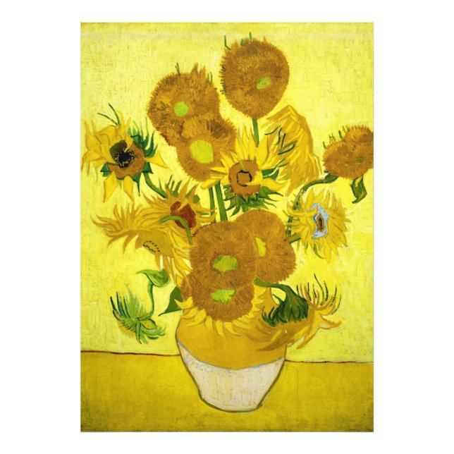 Sonnenblumen Vincent van Gogh Fotodruck (Vorne)