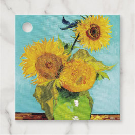Sonnenblumen Vincent van Gogh Geschenkanhänger