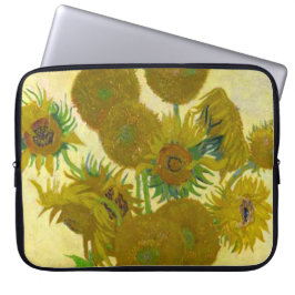 Sonnenblumen Vincent Van Gogh Klassische Kunst Laptopschutzhülle
