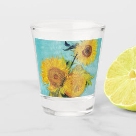 Sonnenblumen Vincent van Gogh Schnapsglas