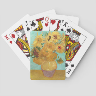 Sonnenblumen Vincent van Gogh Spielkarten