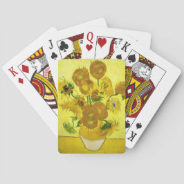 Sonnenblumen Vincent van Gogh Spielkarten