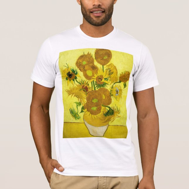 Sonnenblumen Vincent van Gogh T-Shirt (Vorderseite)