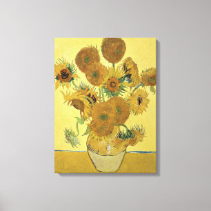 Sonnenblumen Vincent van Goghs  , 1888 Leinwanddruck