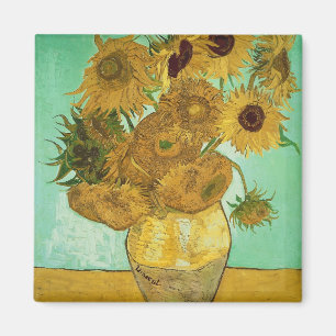 Sonnenblumen Vincent van Goghs  , 1888 Magnet