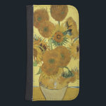 Sonnenblumen Vincent van Goghs |, 1888 Galaxy S4 Geldbeutel Hülle<br><div class="desc">Bild-Sammlungs-Zahl:  BAL970 Sonnenblumen,  1888 (Öl auf Leinwand). Gogh,  (1853-90) Öl Vincent-Packwagens auf Leinwand. National Gallery,  London,  Großbritannien.  1888</div>
