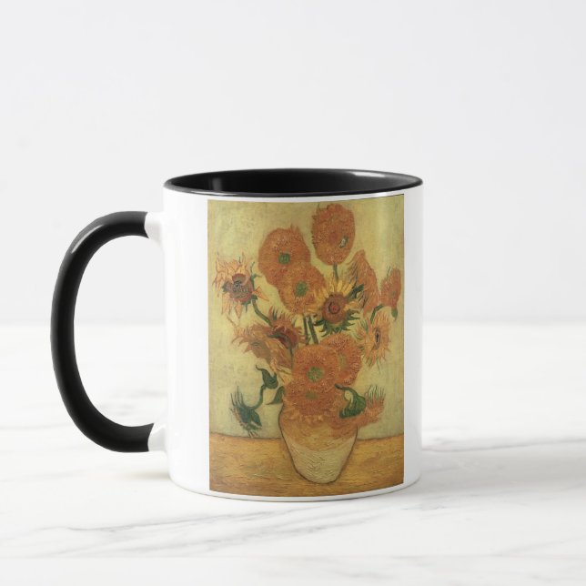 Sonnenblumen Vincent van Goghs |, 1889 Tasse (Links)