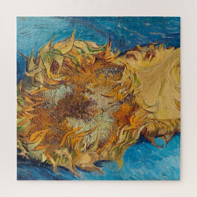 Sonnenblumen von Van Gogh Gemälde Art (Vertikal)
