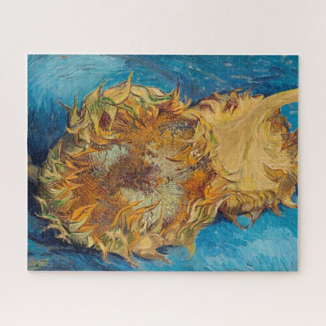 Sonnenblumen von Van Gogh Gemälde Art (Horizontal)
