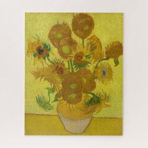 Sonnenblumen von Van Gogh Gemälde Art Jigsaw Puzzl