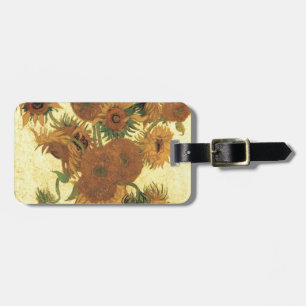 Sonnenblumen von Van Gogh Gepäckanhänger