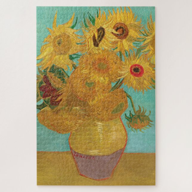 Sonnenblumen von Vincent Van Gogh (Vertikal)