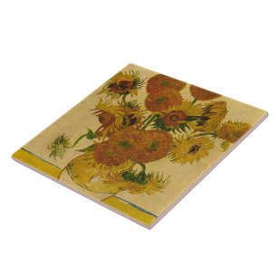 Sonnenblumen von Vincent van Gogh, 1878 Fliese